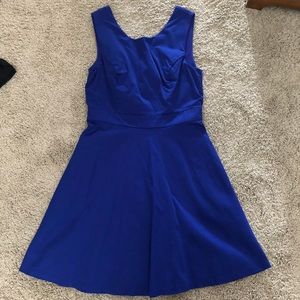 RW&CO blue knee length A-line dress